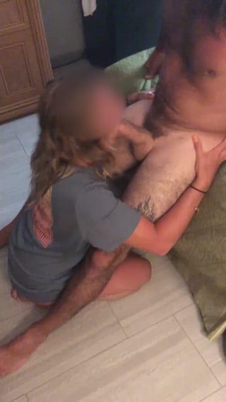 After a long day at the pool party, I had to go see one of my favorite older guys after! He knows when I’m a little tipsy he can do whatever he wants with me 😝