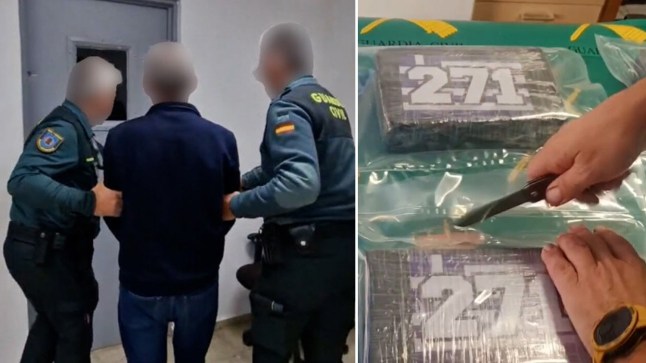 British man arrested after 7kg of cocaine found in car near Benidorm