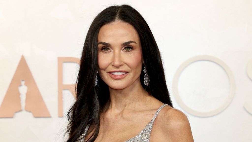 Demi Moore Becomes a Disco Ball in Super Tiny Gucci Minidress