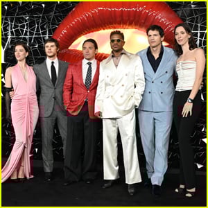 Evan Peters Joins Ashton Kutcher, Anthony Ramos, Rebecca Hall, & More at 'The Beauty' UK Premiere