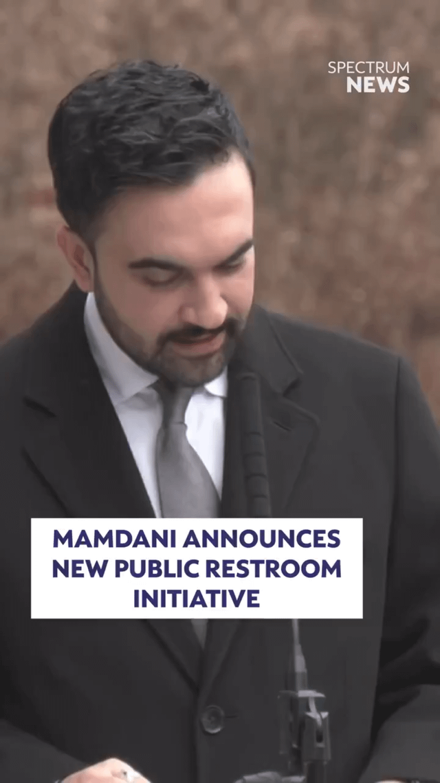 Mayor Mamdani announces plan to expand public restroom access in New York: In the greatest city in the world, you should not have to spend $9 to buy a coffee just to be able to find a little relief