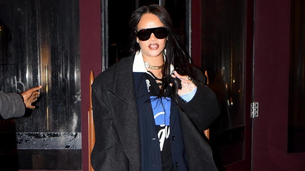 Rihanna Does Winter Layering Right in New NYC Photos