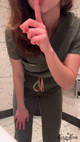 The sluttiest nurse in the whole hospital… and no one knows…